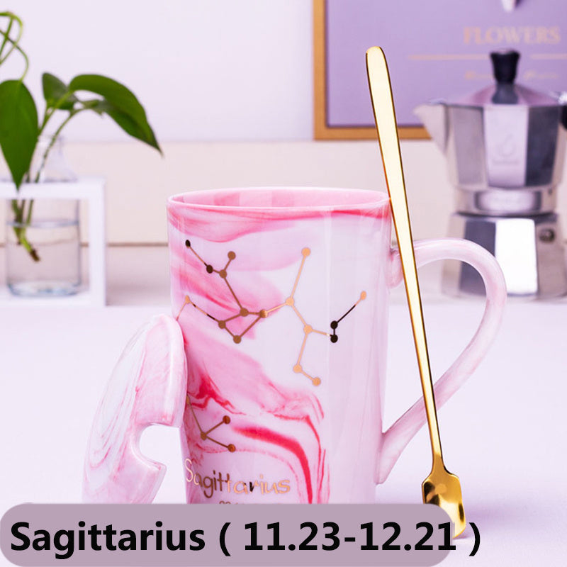 Nordic Creative Ceramic Mug Twelve Constellation Mug